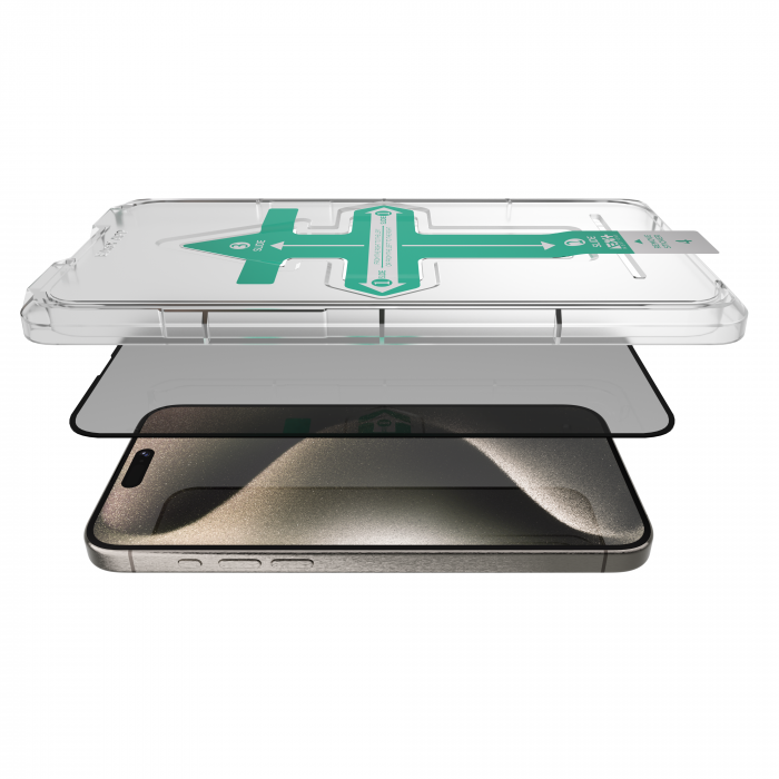 Next One All-Rounder Privacy Glass Screen Protector For iPhone 15 Pro Max [7]