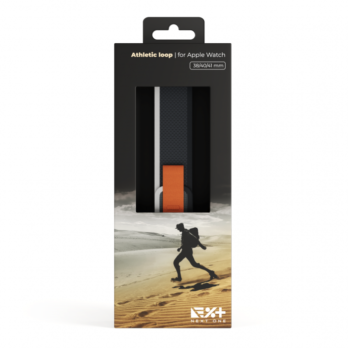 Next One Athletic Loop for Apple Watch 41mm - Black [4]