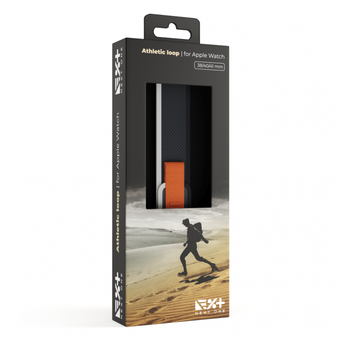 Next One Athletic Loop for Apple Watch 41mm - Black [5]