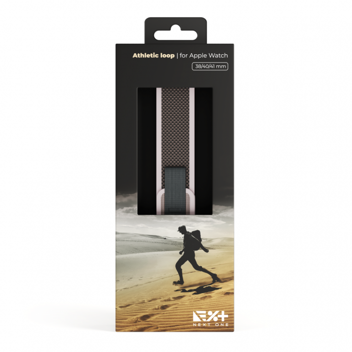 Next One Athletic Loop for Apple Watch 41mm - Pink Sand [4]