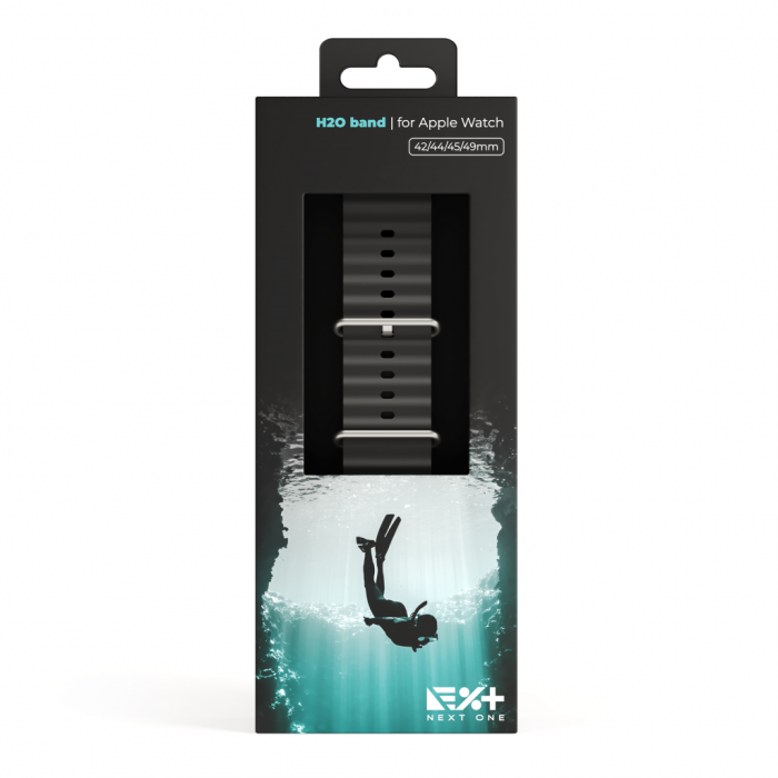 Next One H2O Band for Apple Watch 45/49mm - Black [8]