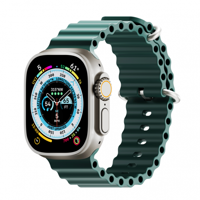 Next One H2O Band for Apple Watch 45/49mm - Deepsea Green [5]