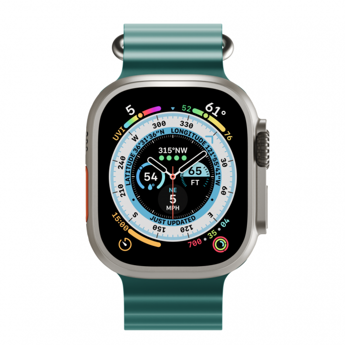 Next One H2O Band for Apple Watch 45/49mm - Deepsea Green [4]