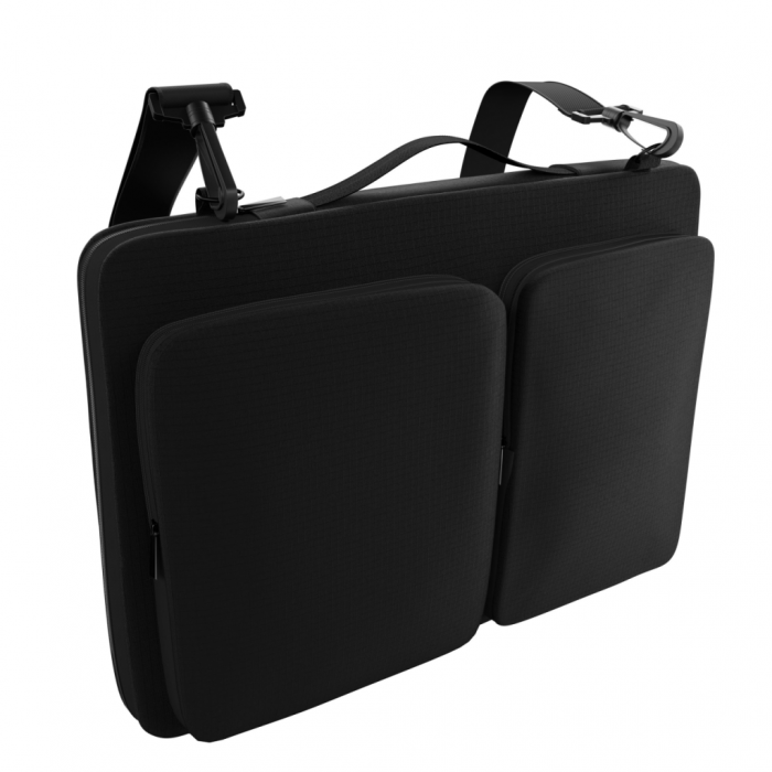Next One Macbook Pro 14 inch Slim Shoulder Bag - Black [8]