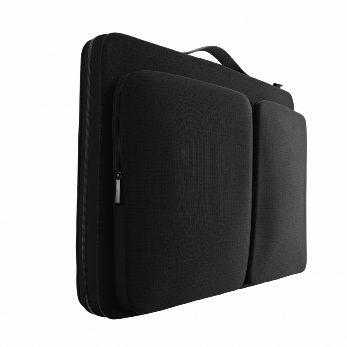 Next One Macbook Pro 16 inch Slim Shoulder Bag - Black [4]