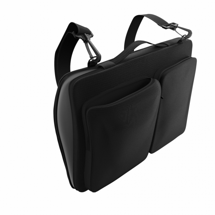 Next One Macbook Pro 16 inch Slim Shoulder Bag - Black [8]