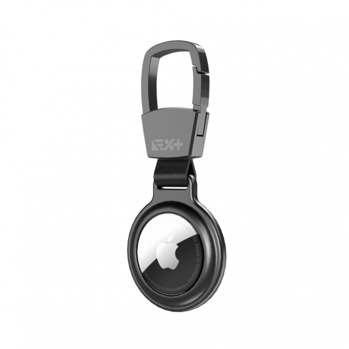 Next One Magnetic Aluminium Key Carabiner for AirTag - Black [1]