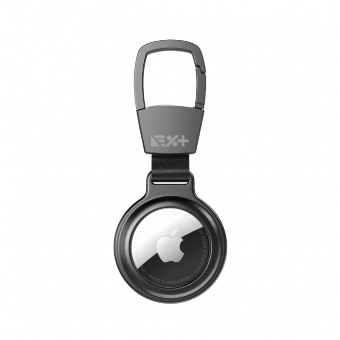 Next One Magnetic Aluminium Key Carabiner for AirTag - Black [2]
