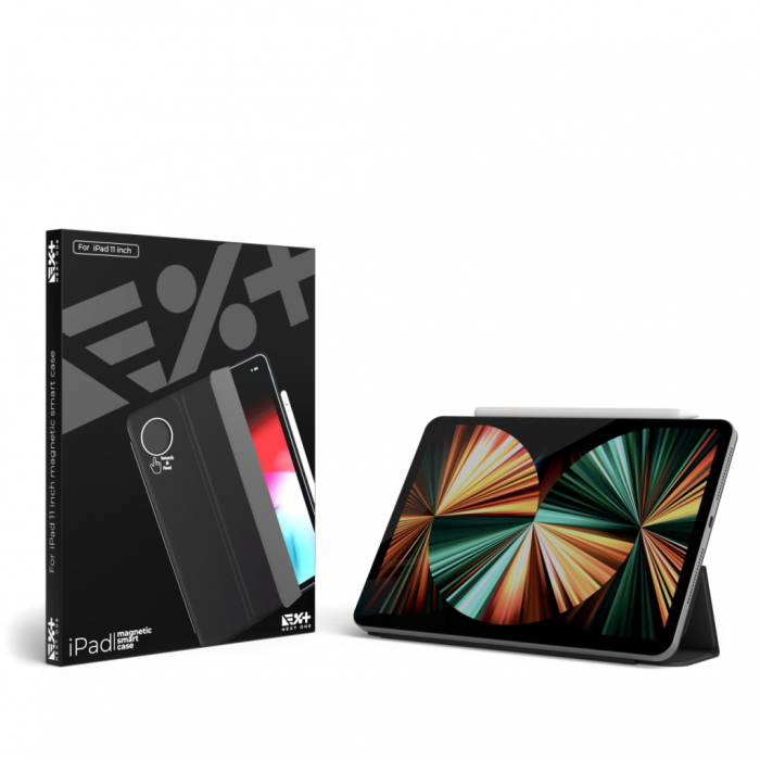 Next One Magnetic Smart Case for iPad 11inch - Black [4]