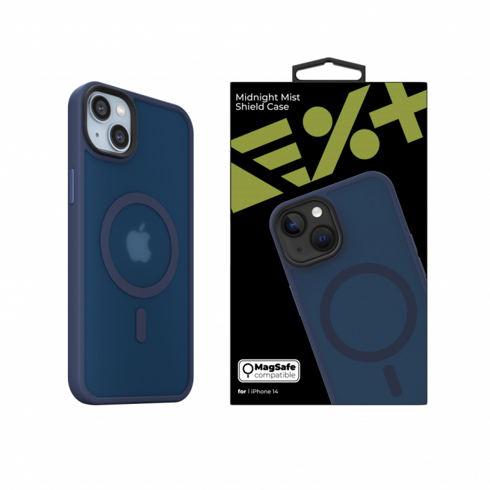 Next One MagSafe Mist Shield Case for iPhone 14 - Midnight [5]