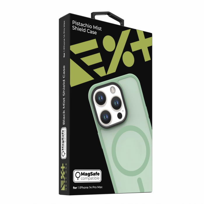 Next One MagSafe Mist Shield Case for iPhone 14 Pro Max - Pistachio [7]