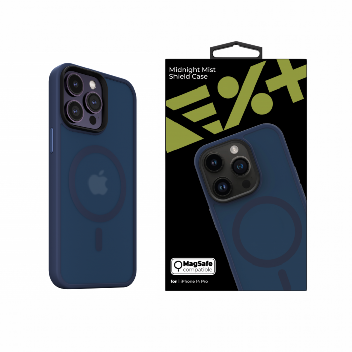 Next One MagSafe Mist Shield Case for iPhone 14 Pro - Midnight [7]