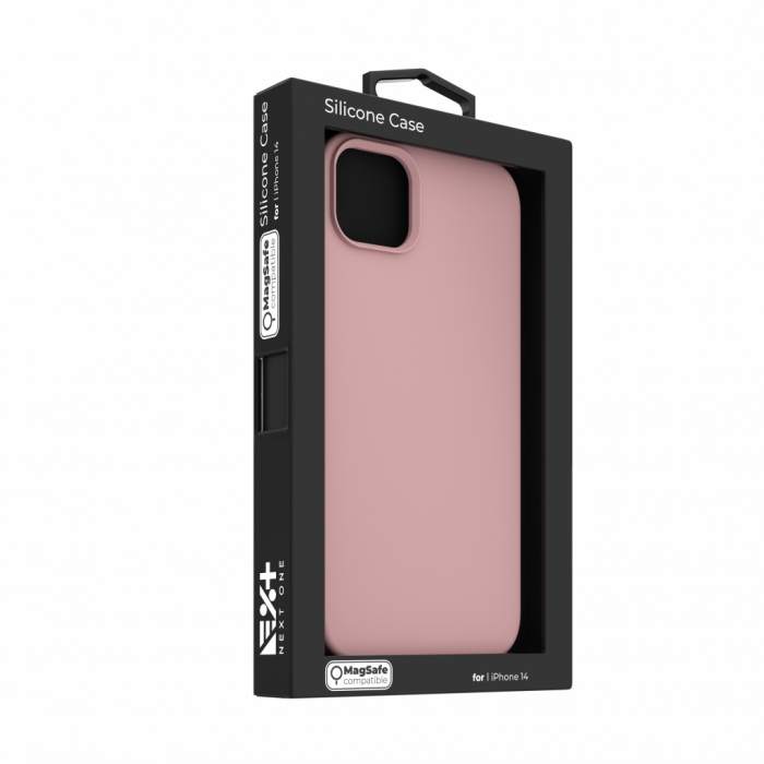 Next One MagSafe Silicone Case for iPhone 14 - Ballet Pink [8]