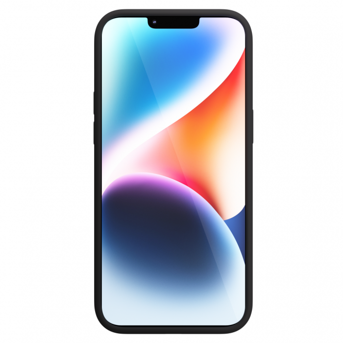 Next One MagSafe Silicone Case for iPhone 14 Plus - Black [4]