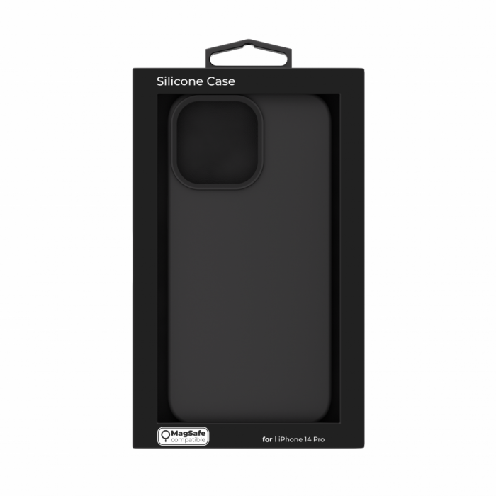Next One MagSafe Silicone Case for iPhone 14 Pro - Black [7]