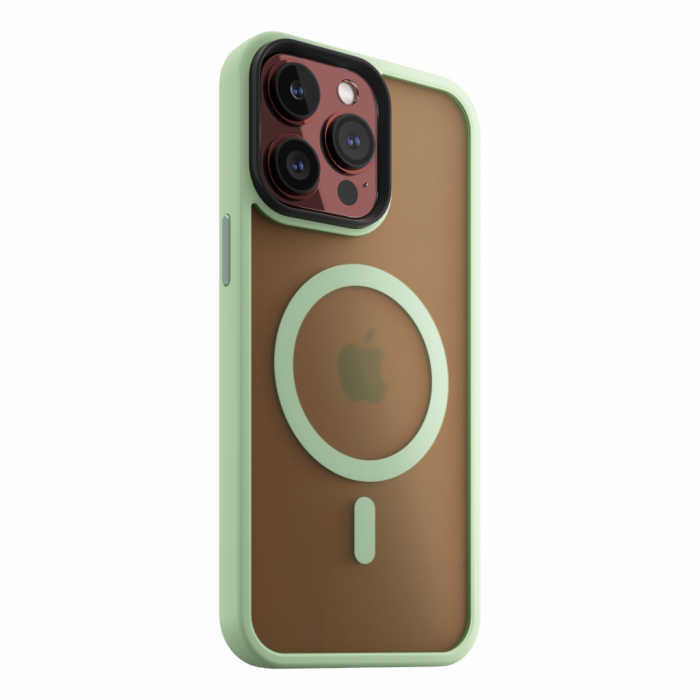 Next One Mist Shield Case for iPhone 15 Pro Max MagSafe Compatible - Pistachio [2]
