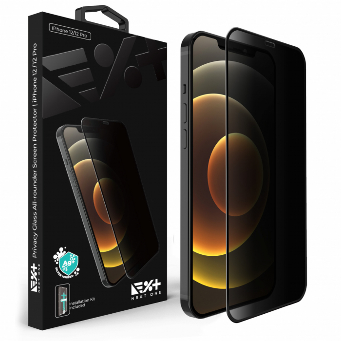 Next One Privacy Screen Protector All-rounder iPhone 12 & 12 Pro [2]