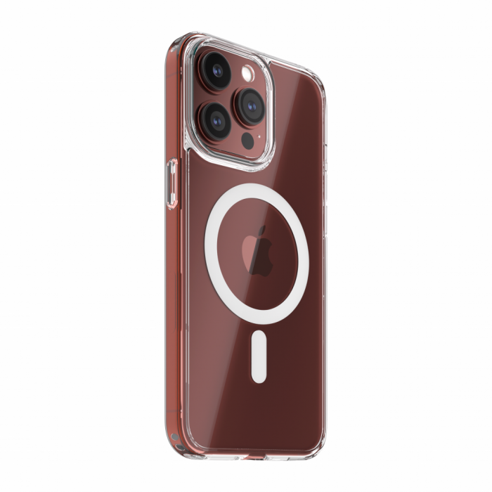 Next One Shield Case for iPhone 15 Pro MagSafe compatible - Clear [2]