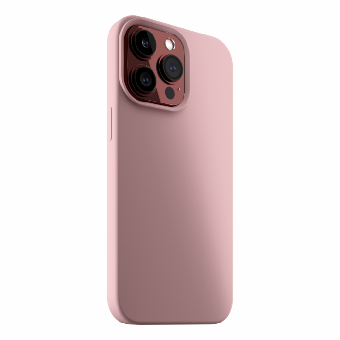 Next One Silicone Case for iPhone 15 Pro MagSafe compatible - Ballet Pink [2]