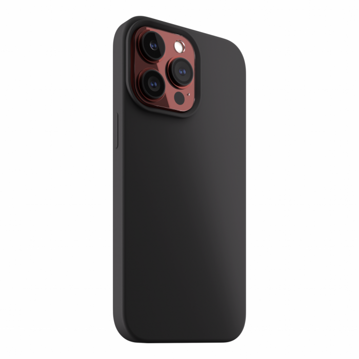 Next One Silicone Case for iPhone 15 Pro MagSafe compatible - Black [2]