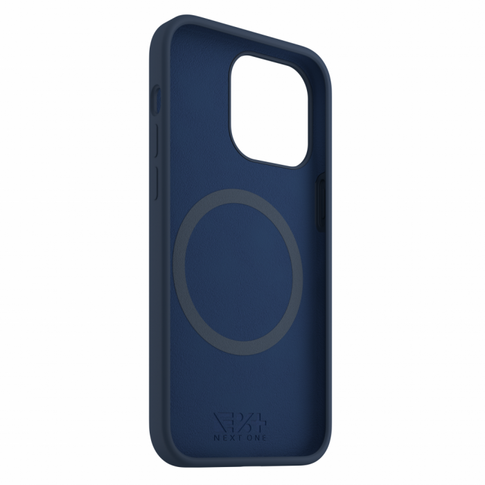 Next One Silicone Case for iPhone 15 Pro MagSafe compatible - Royal Blue [6]