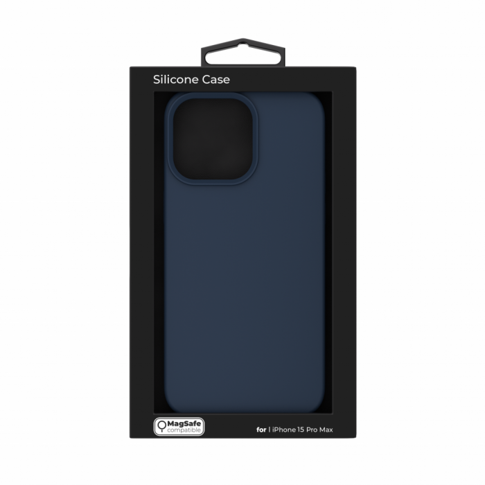 Next One Silicone Case for iPhone 15 Pro Max MagSafe compatible - Royal Blue [7]