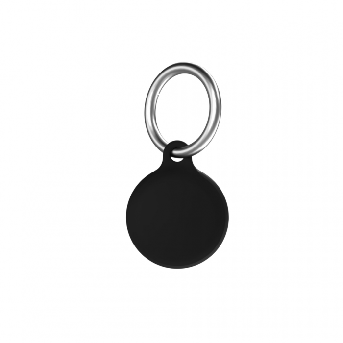 Next One Silicone Key Clip for AirTag - Black [3]