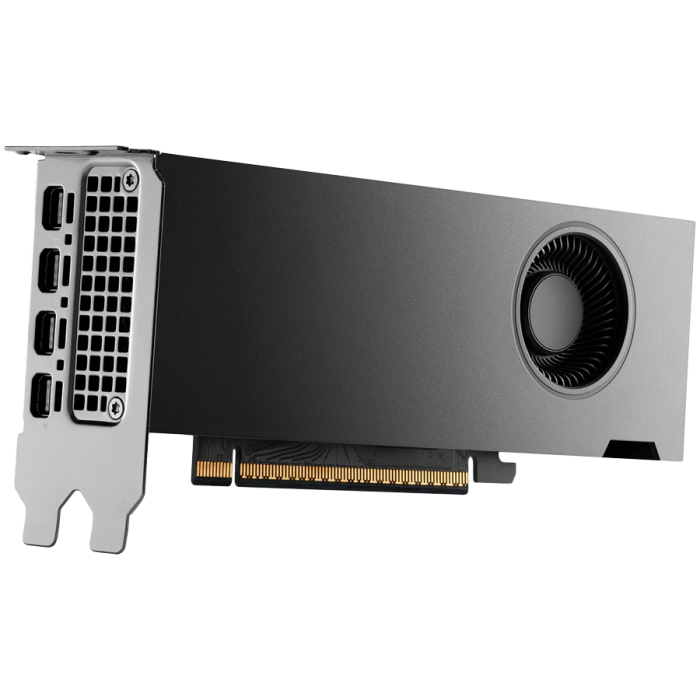 NVIDIA RTX 4000 PRO Blackwell PCI-Express x16 Gen 5.0, 11.2 x 24.1 cm, L FMHL Single Slot, 24 GB GDDR7 ECC 192-bit, 672 GB/s, 140W, LOW PROFILE [2]