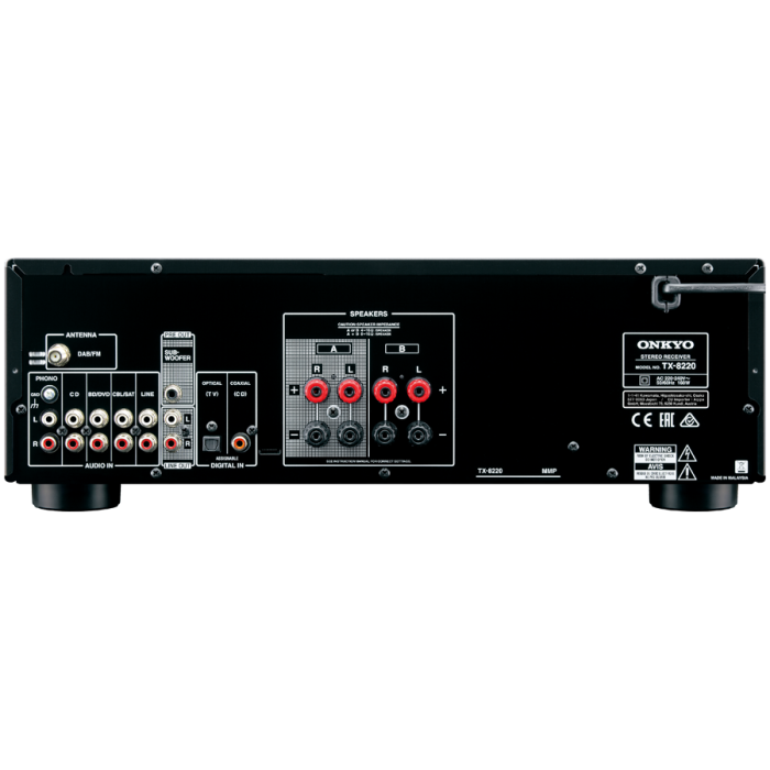 Onkyo TX-8220 Stereo Receiver, Black [2]