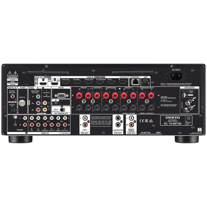 Onkyo TX-NR7100 9.2-Channel THX Certified AV Receiver,Black [3]