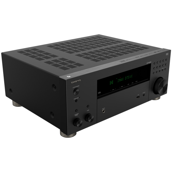 Onkyo TX-RZ30 9.2 -Channel AV Receiver, 170 W/Ch / 6ohms, Dirac Live, THX® Certified, DTS:X, 8K/4K Ultra HD, Works with Sonos, Black [2]