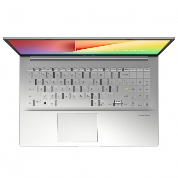Laptop ASUS VivoBook 15 OLED M513UA-L1298, AMD Ryzen 5 5500U pana la 4.0GHz, 15.6" Full HD, 8GB, SSD 512GB, AMD Radeon Graphics, Free Dos, argintiu [2]