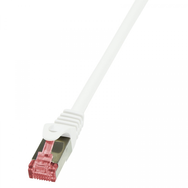 Patch Cable Cat.6 S/FTP white  0,50m, PrimeLine "CQ2021S" [1]