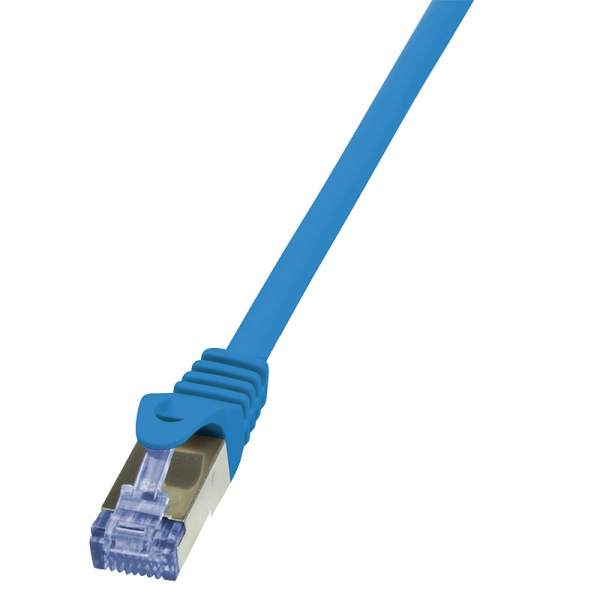 Patch Cable Cat.6A S/FTP blue 10m, PrimeLine [1]