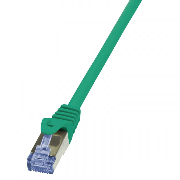 Patch Cable Cat.6A S/FTP green  2,00m, PrimeLine "CQ3055S" [1]