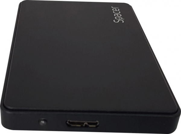 RACK EXTERN 2.5" HDD S-ATA to USB 3.0 SPACER, Plastic, "SPR-25612" [3]