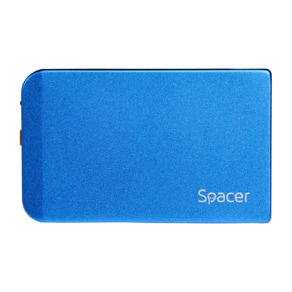 RACK EXTERN SPACER 2.5" HDD S-ATA to USB 3.0, Aluminiu, Albastru, "SPR-25611A" [1]