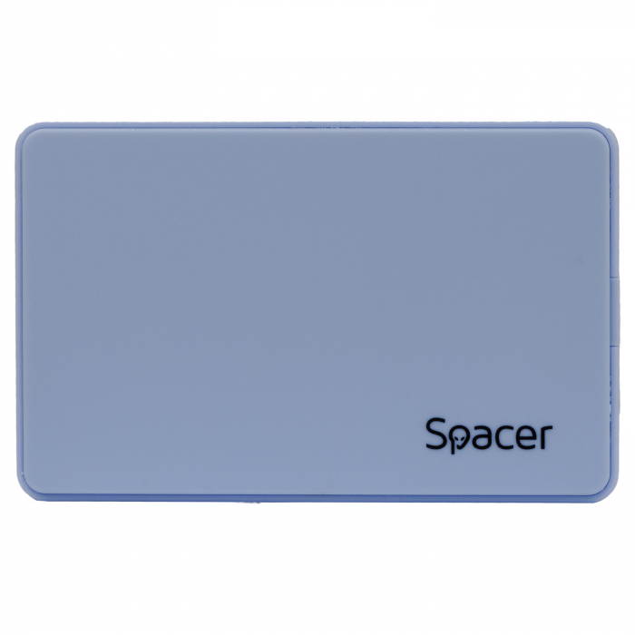 RACK extern SPACER, pt HDD/SSD, 2.5 inch, S-ATA, interfata PC USB 3.0, plastic, Bleu, \\"SPR-25612BL\\" (include TV 0.75 lei) [1]