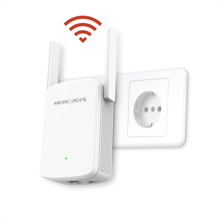 RANGE EXTENDER MERCUSYS wireless  AC1200Mbps, 1 x 10/100Mbps RJ45, 2 ant ext, dual band 2.4Ghz si 5Ghz, "ME30" (include timbru verde 1.5 lei) [3]
