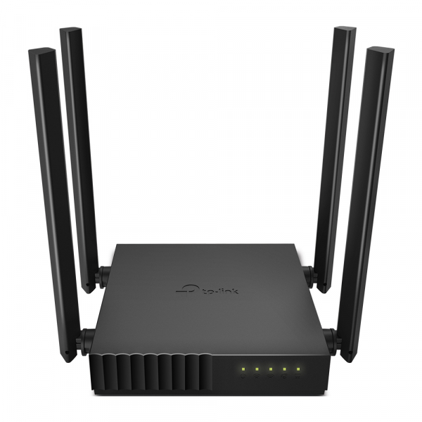 ROUTER TP-LINK wireless 1200Mbps, 4 porturi 10/100Mbps, 4 antene externe, Dual Band AC1200 "Archer C50"(include timbru verde 1.5 lei) [1]