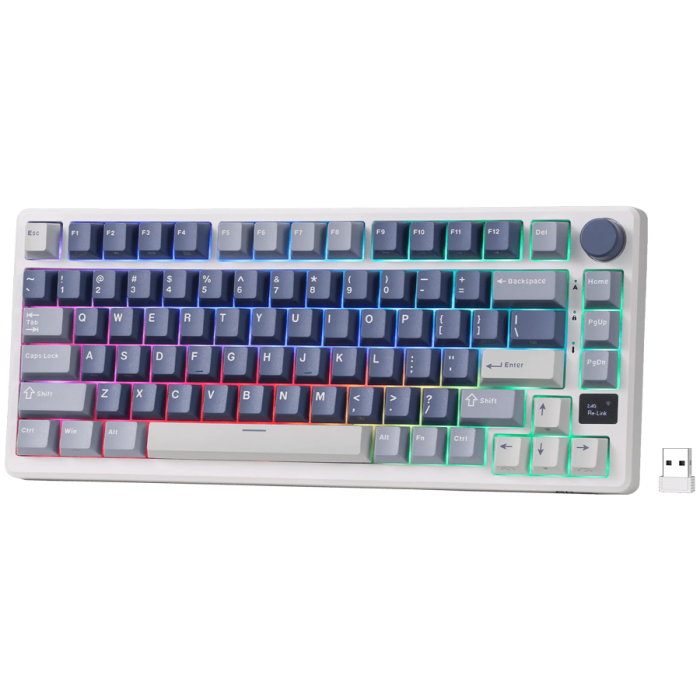 ROYAL KLUDGE RK-M75 Ocean Blue Gaming Keyboard Brown switch [2]