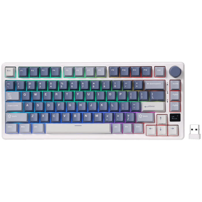ROYAL KLUDGE RK-M75 Ocean Blue Gaming Keyboard K Sliver switch [1]
