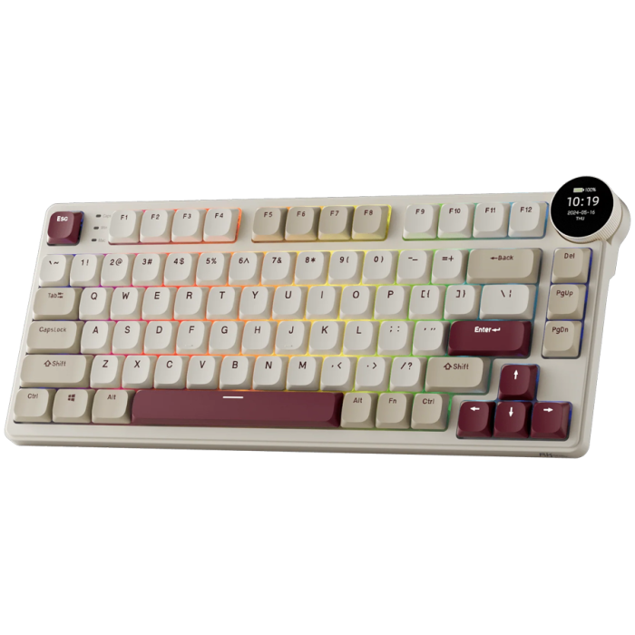 ROYAL KLUDGE RK N80 Rosy Clouds Gaming Keyboard Red switch [2]