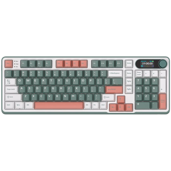 ROYAL KLUDGE RK-S98 Camping Green Gaming Keyboard Chartreuse switch [1]