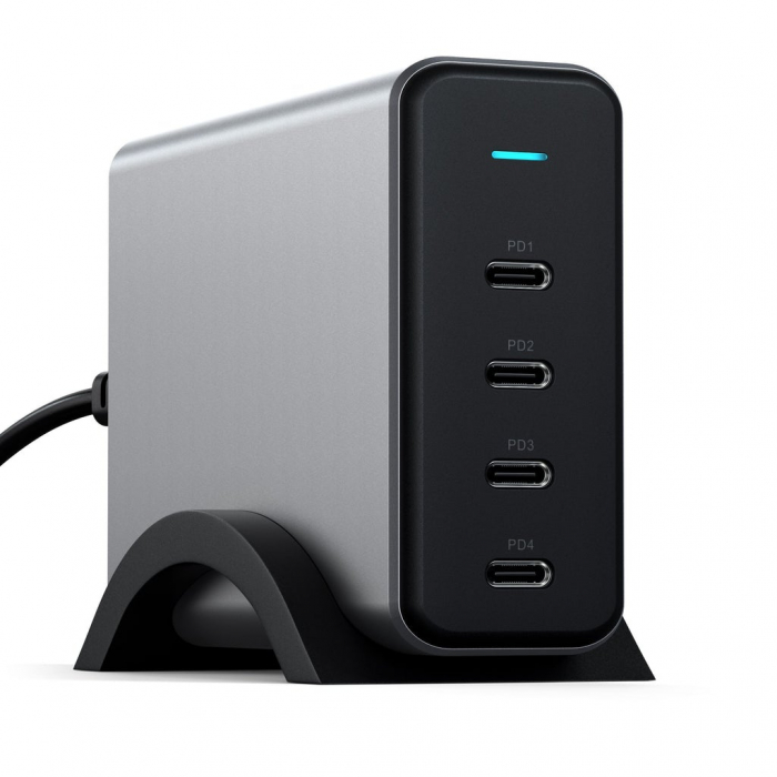 Satechi 165W USB-C 4-PORT PD GAN Charger (4xUSB-C up to 100W) [2]