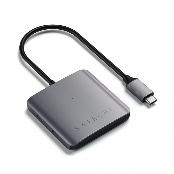 Satechi 4-PORT USB-C Hub (4xUSB-C up to 5 Gbps) - Space Grey [3]