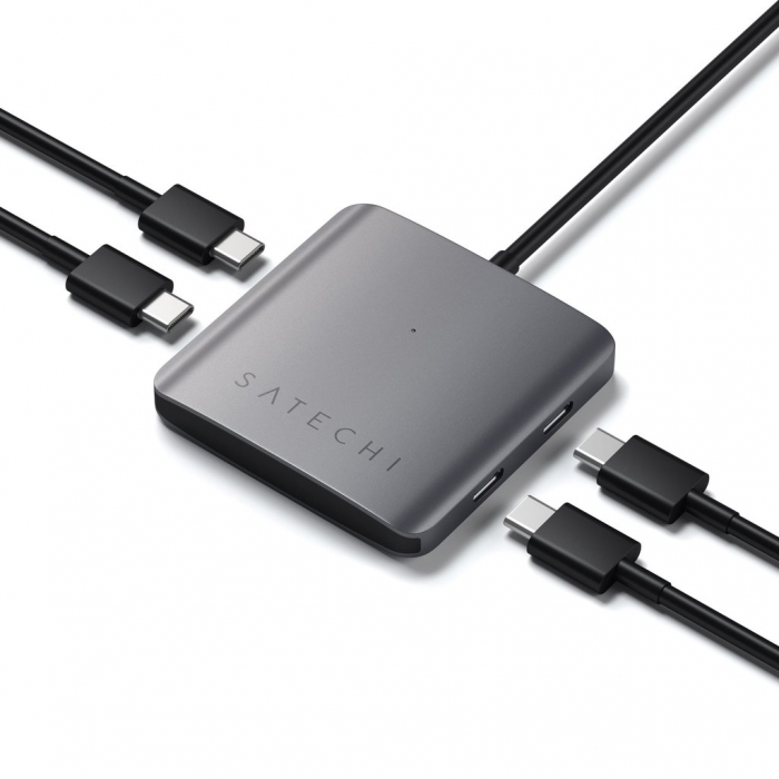 Satechi 4-PORT USB-C Hub (4xUSB-C up to 5 Gbps) - Space Grey [6]