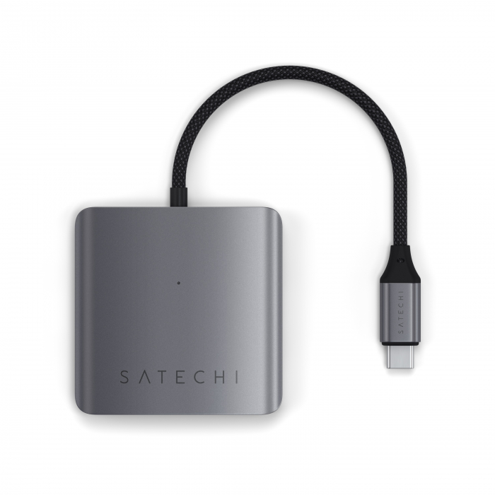 Satechi 4-Port USB-C Hub with PD - Space Gray [10]