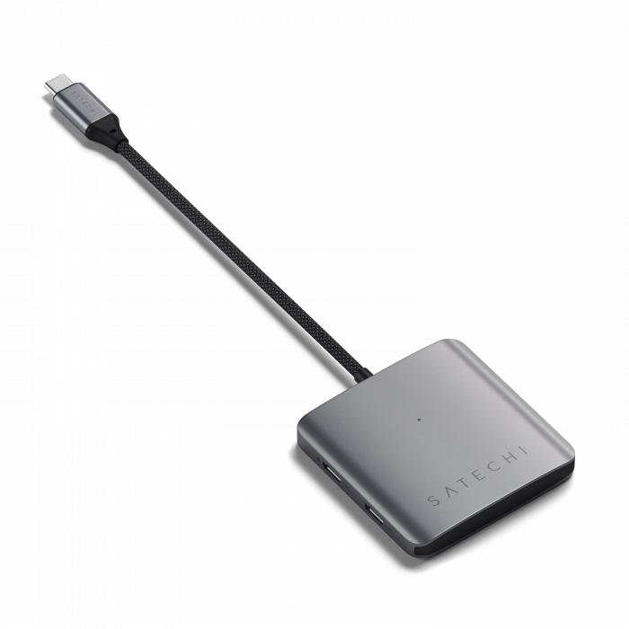 Satechi 4-Port USB-C Hub with PD - Space Gray [9]