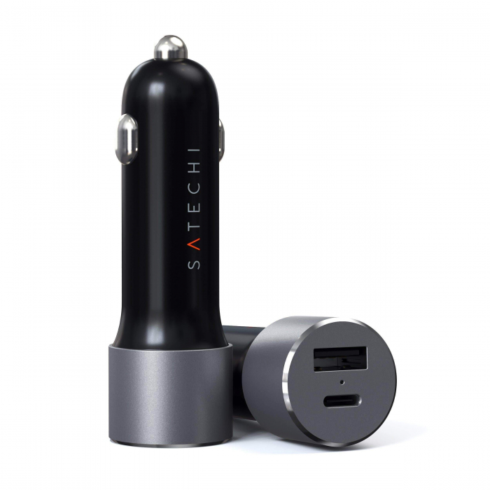 Satechi 72W Type-C PD Car Charger - Space Grey [2]